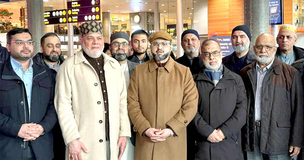 Dr Hassan Mohi-ud-Din Qadri arrived in Oslo Norway