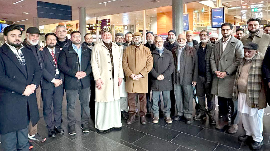 Dr Hassan Mohi-ud-Din Qadri arrived in Oslo Norway