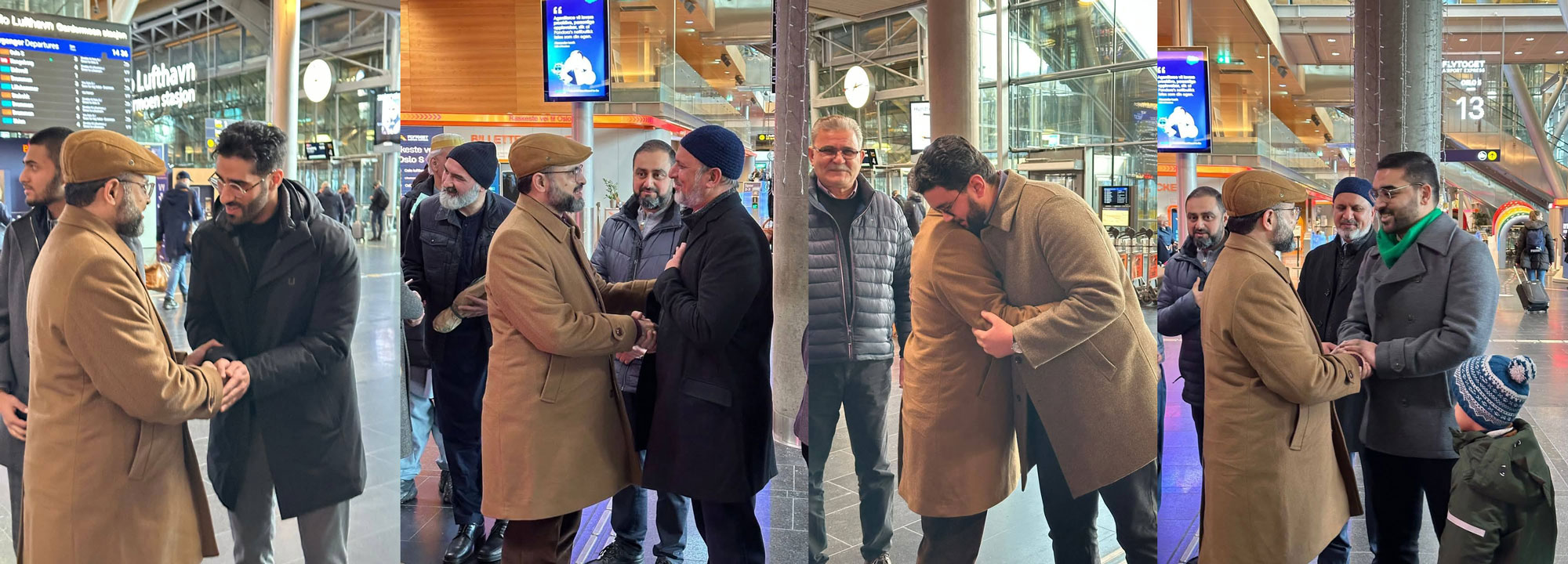 Dr Hassan Mohi-ud-Din Qadri arrived in Oslo Norway