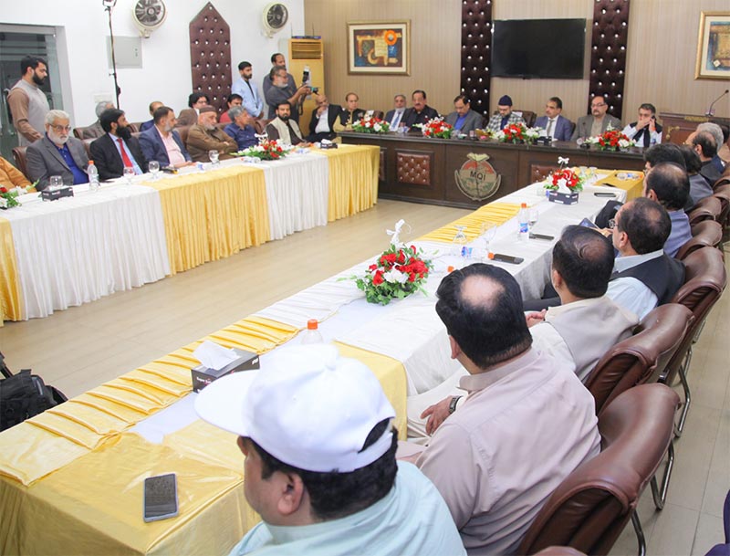 Dr Hassan Mohiuddin Qadri Addresses Newly Elected LCCI Representatives