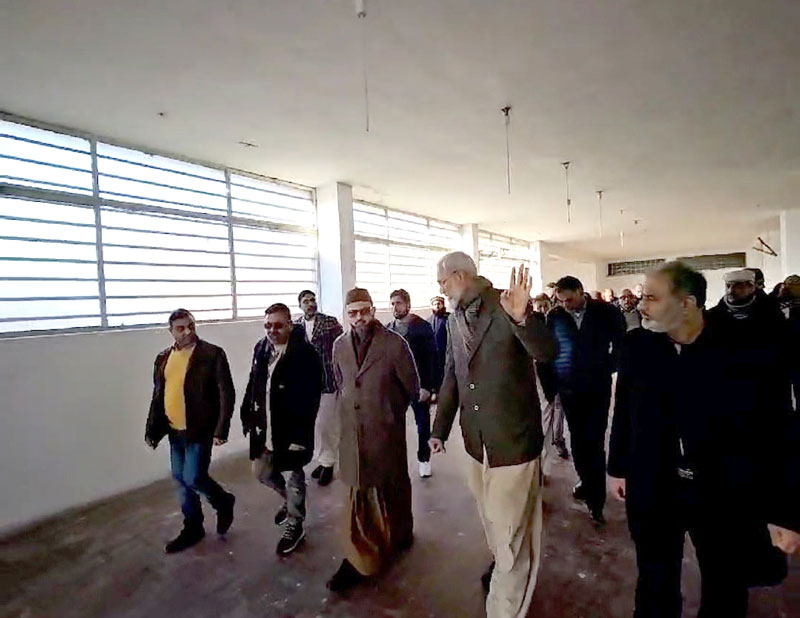 Dr Hassan Qadri Visits Site for Minhaj ul Quran Islamic Center