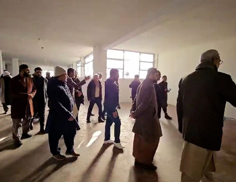 Dr Hassan Qadri Visits Site for Minhaj ul Quran Islamic Center