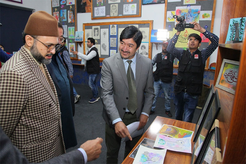 Dr Hassan Mohyuddin Qadri visit Abbottabad public school