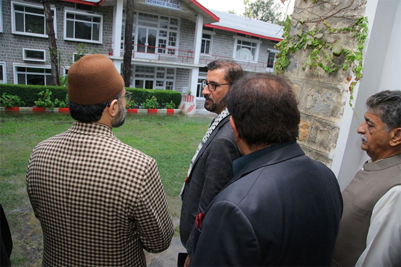 Dr Hassan Mohyuddin Qadri visit Abbottabad public school