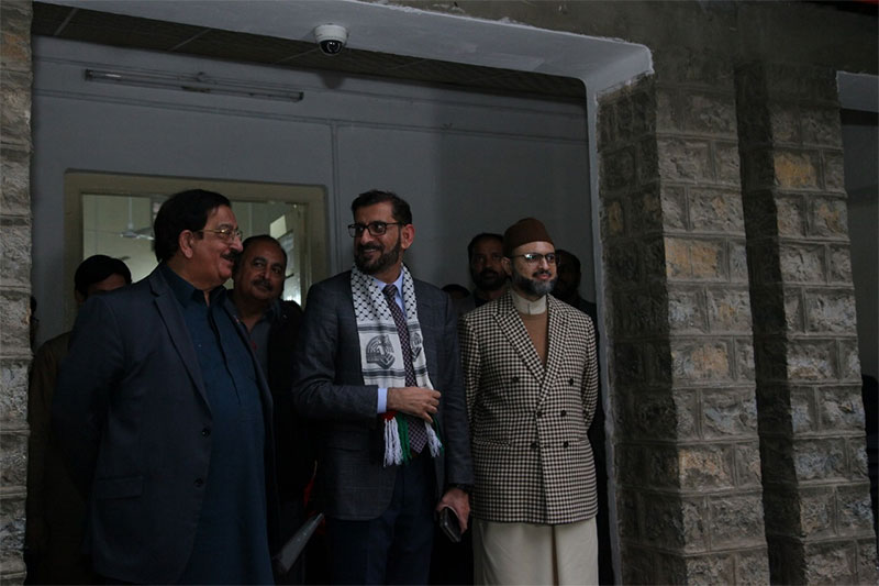 Dr Hassan Mohyuddin Qadri visit Abbottabad public school