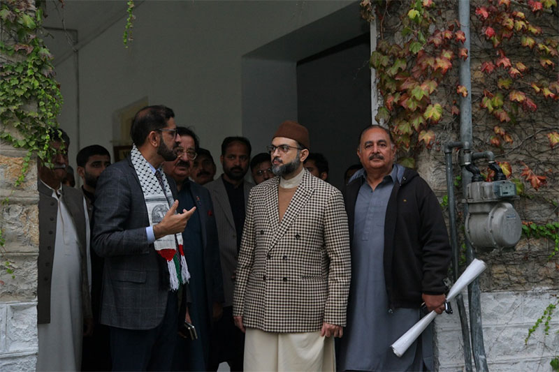 Dr Hassan Mohyuddin Qadri visit Abbottabad public school