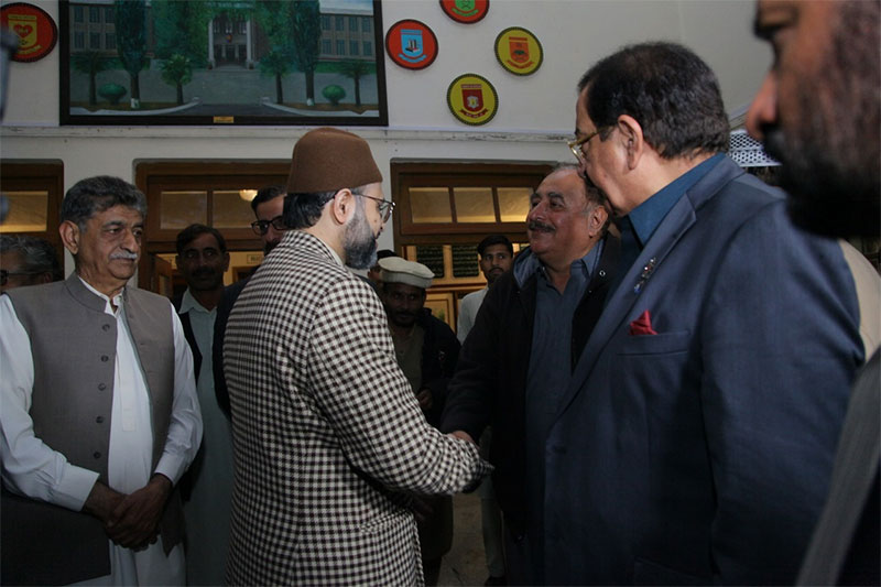 Dr Hassan Mohyuddin Qadri visit Abbottabad public school