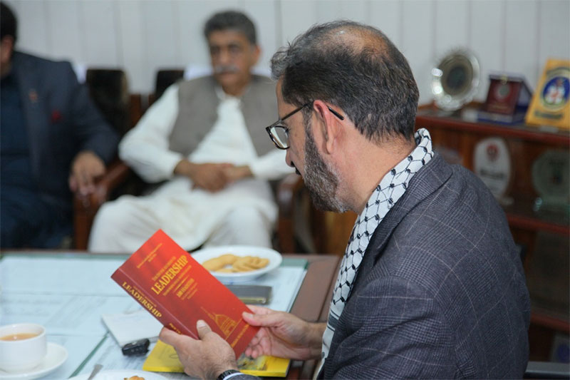 Dr Hassan Mohyuddin Qadri visit Abbottabad public school