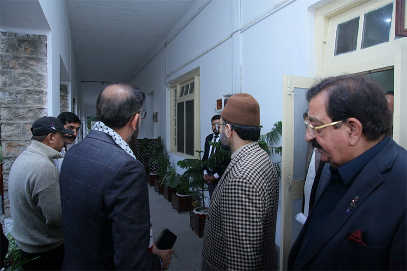 Dr Hassan Mohyuddin Qadri visit Abbottabad public school