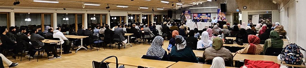 Dr. Hassan Mohiuddin Qadri Addresses MQI Sweden Worker's Convention in Märsta