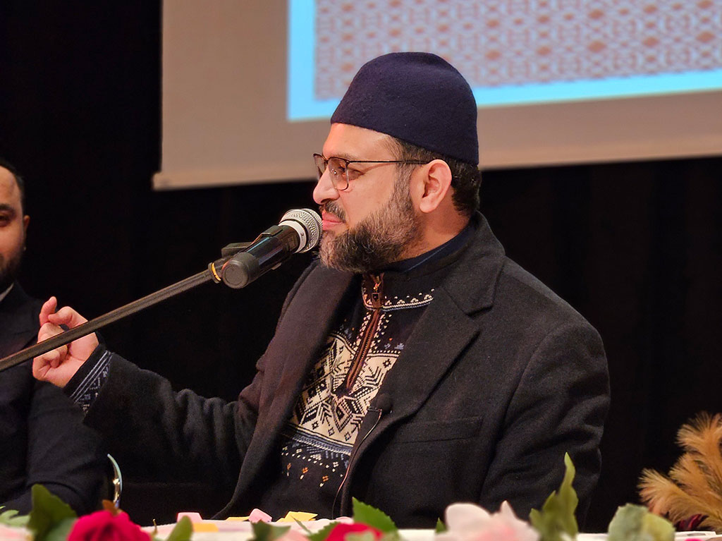 Dr-Hassan-Qadri-Addresses Miraj un Nabi Conference in Stockholm