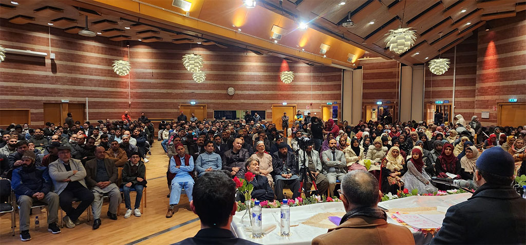 Dr-Hassan-Qadri-Addresses Miraj un Nabi Conference in Stockholm