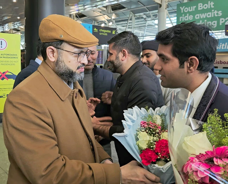 Dr. Hassan Mohiuddin Qadri Arrives in Portugal on an Organizational Visit