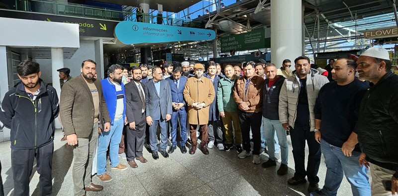 Dr. Hassan Mohiuddin Qadri Arrives in Portugal on an Organizational Visit