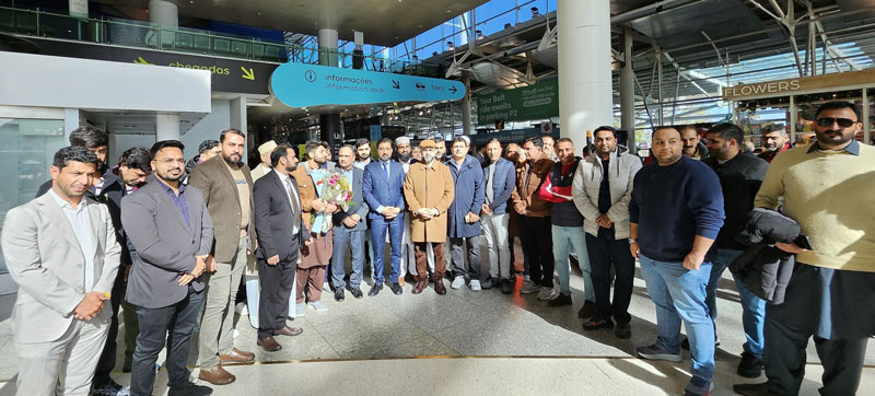 Dr. Hassan Mohiuddin Qadri Arrives in Portugal on an Organizational Visit