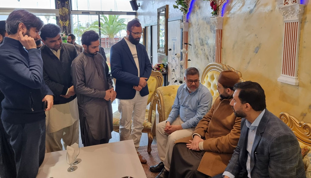 Dr. Hassan Mohiuddin Qadri Attends Luncheon Hosted by Minhaj-ul-Quran International Spain