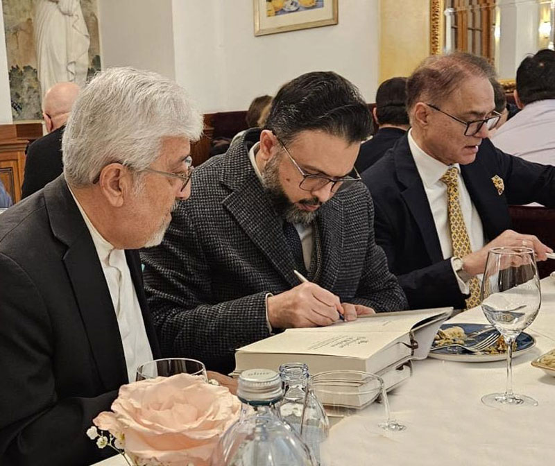 Dr. Hassan Mohiuddin Qadri Attends Peace Luncheon in Vienna