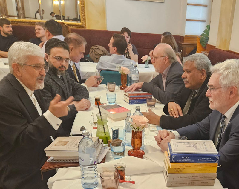 Dr. Hassan Mohiuddin Qadri Attends Peace Luncheon in Vienna