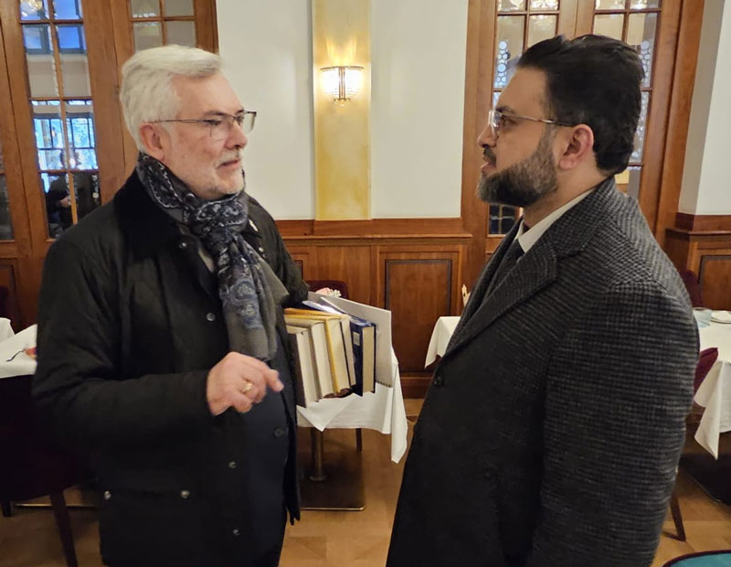 Dr. Hassan Mohiuddin Qadri Attends Peace Luncheon in Vienna