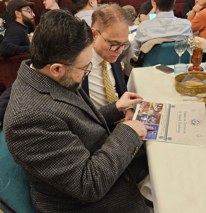 Dr. Hassan Mohiuddin Qadri Attends Peace Luncheon in Vienna