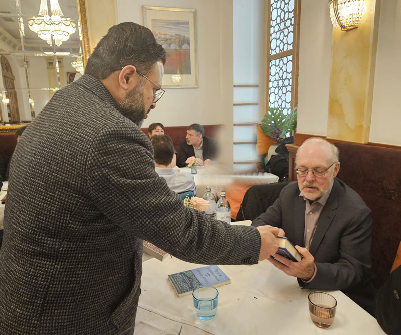 Dr. Hassan Mohiuddin Qadri Attends Peace Luncheon in Vienna