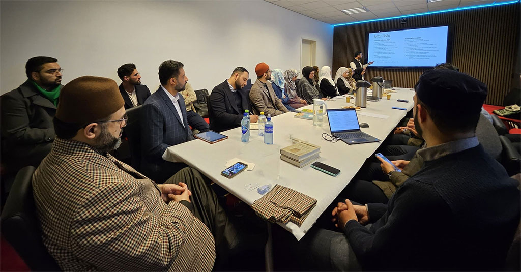 Dr Hassan Qadri Chairs National Executive Council Meeting of MQI Norway