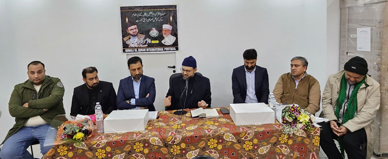 Dr. Hassan Mohiuddin Qadri Delivers Keynote Address at MQI Portugal Workers Convention