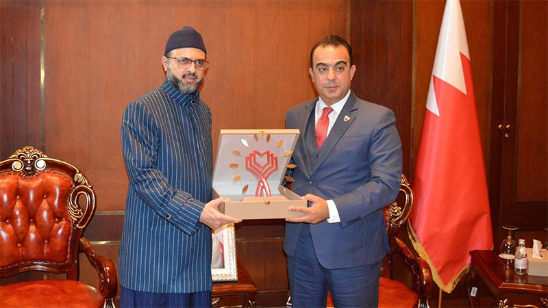 Dr Hassan Qadri Dr Ali Al Aradi Meeting