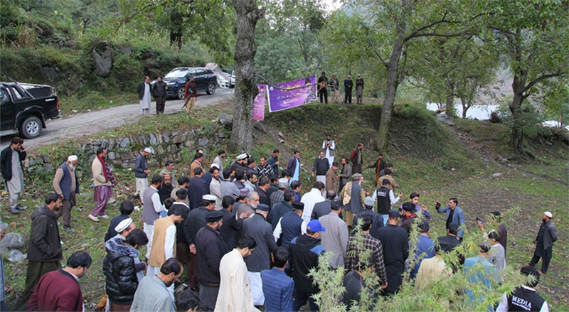 Dr Hassan Qadri DuaCeremony for Minhaj Islamic center kaghan