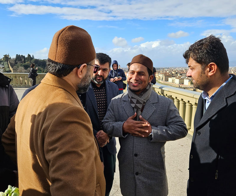 Dr. Hassan Mohiuddin Qadri Engages with Minhaj-ul-Quran Team in Florence