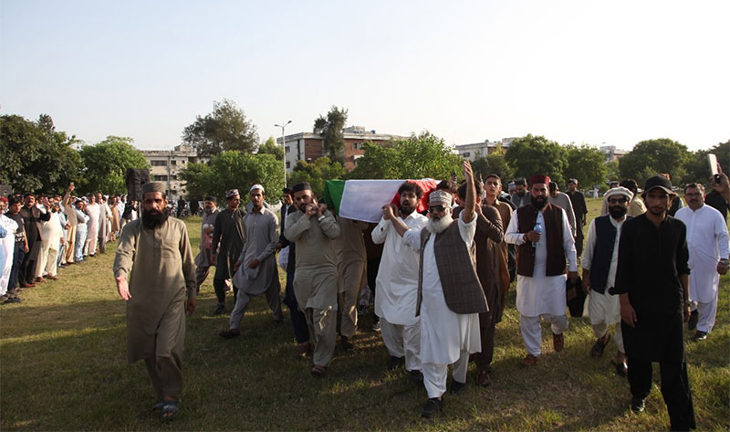Dr Hassan Qadri FuneralPrayer MSM Islamabad of Mohsin Raza