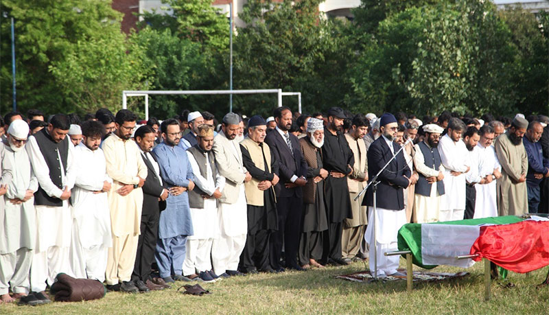 Dr Hassan Qadri FuneralPrayer MSM Islamabad of Mohsin Raza