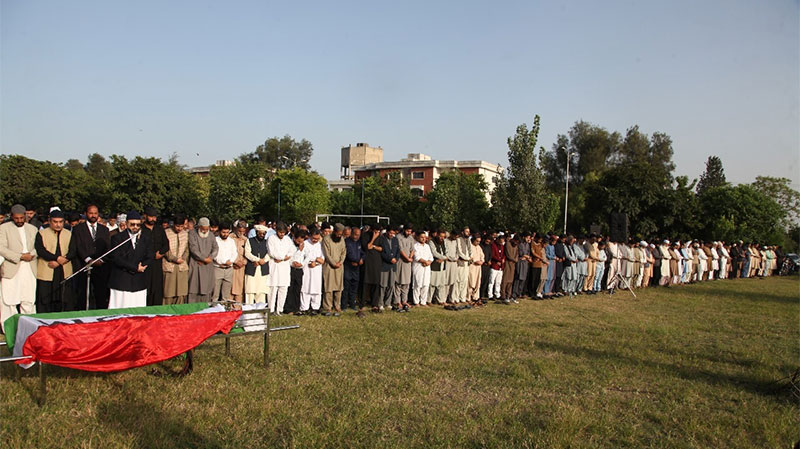 Dr Hassan Qadri FuneralPrayer MSM Islamabad of Mohsin Raza