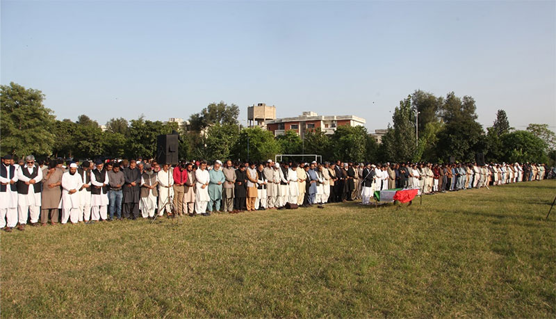 Dr Hassan Qadri FuneralPrayer MSM Islamabad of Mohsin Raza