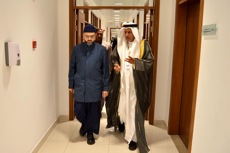 Dr Hassan Qadri Meets Ahmad Abdul Wahid Qarata Deputy Speaker of Bahrain