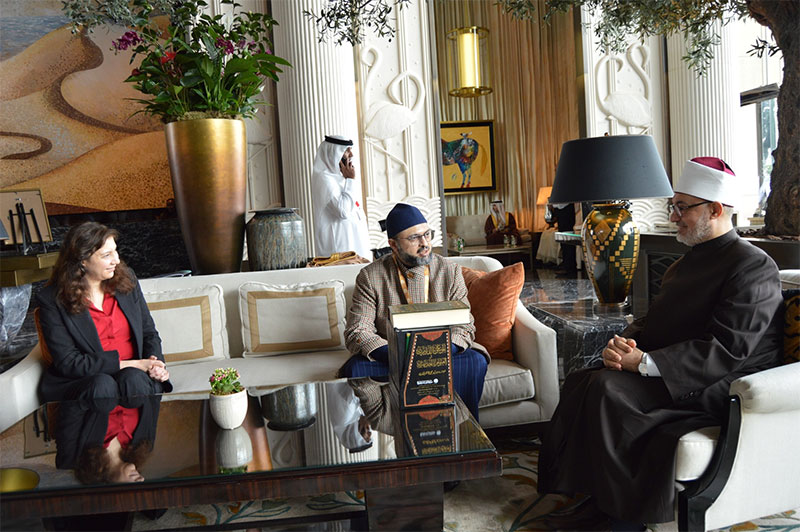 Dr. Hassan Mohiuddin Qadri Meets Grand Mufti of Egypt to Strengthen Muslim Unity
