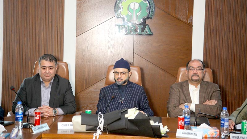 Dr Hassan Qadri Meets Traders At Ferozepur Road Industrial Estate