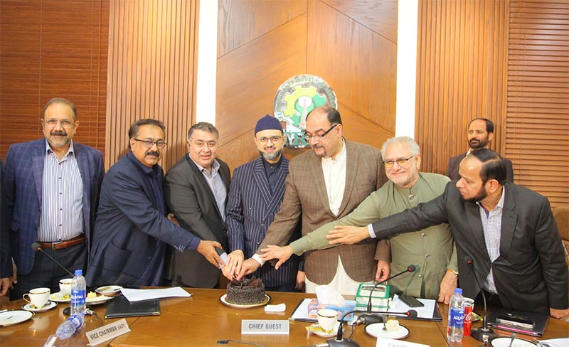 Dr Hassan Qadri Meets Traders At Ferozepur Road Industrial Estate
