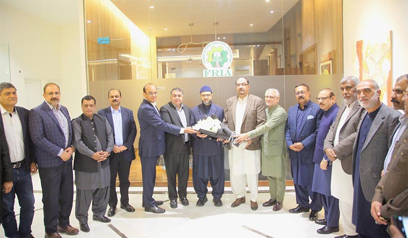 Dr Hassan Qadri Meets Traders At Ferozepur Road Industrial Estate