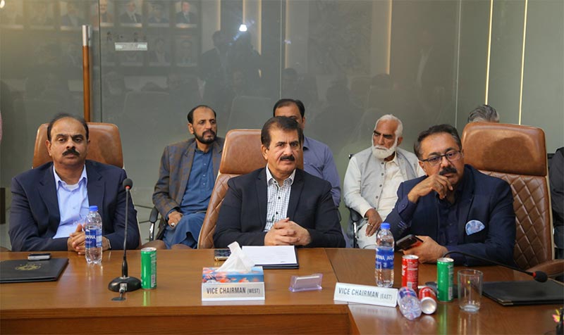 Dr Hassan Qadri Meets Traders At Ferozepur Road Industrial Estate