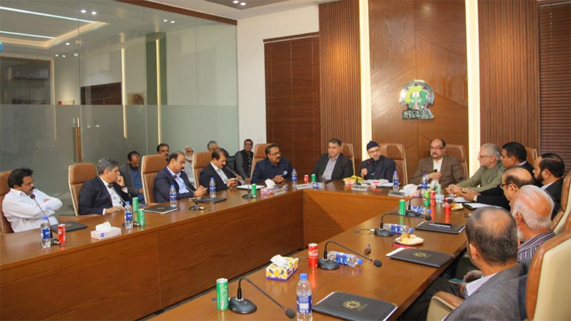 Dr Hassan Qadri Meets Traders At Ferozepur Road Industrial Estate