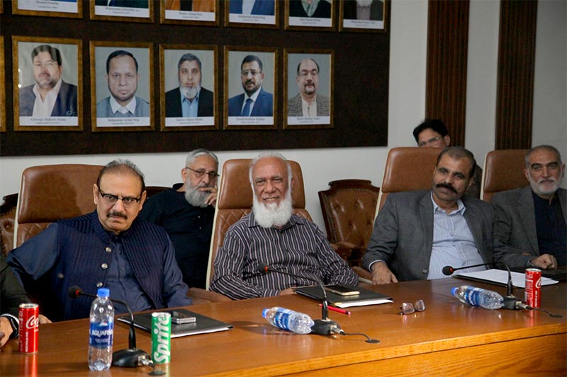 Dr Hassan Qadri Meets Traders At Ferozepur Road Industrial Estate