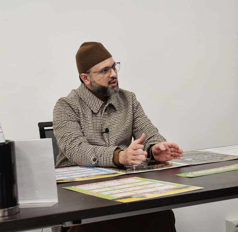 Dr. Hassan Qadri Meets with Members and Workers of MQI International