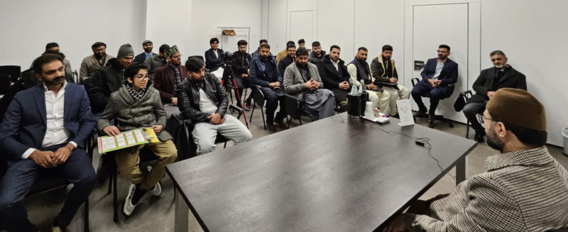 Dr. Hassan Qadri Meets with Members and Workers of MQI International