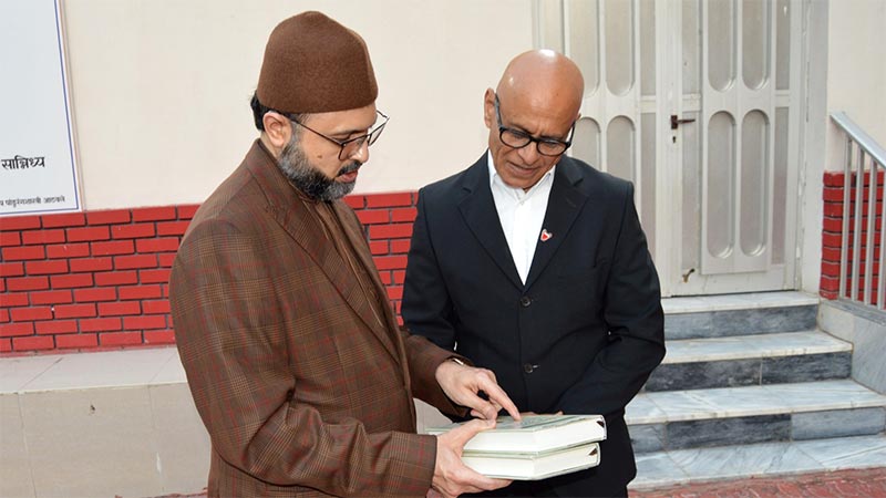 Dr Hassan Qadri Temple Visit Bahrain