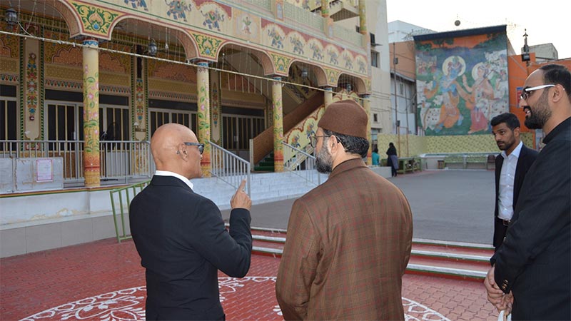 Dr Hassan Qadri Temple Visit Bahrain