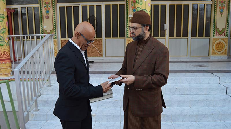 Dr Hassan Qadri Temple Visit Bahrain