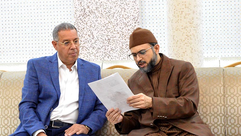 Dr Hassan Qadri Visit Bait Al Arrayed