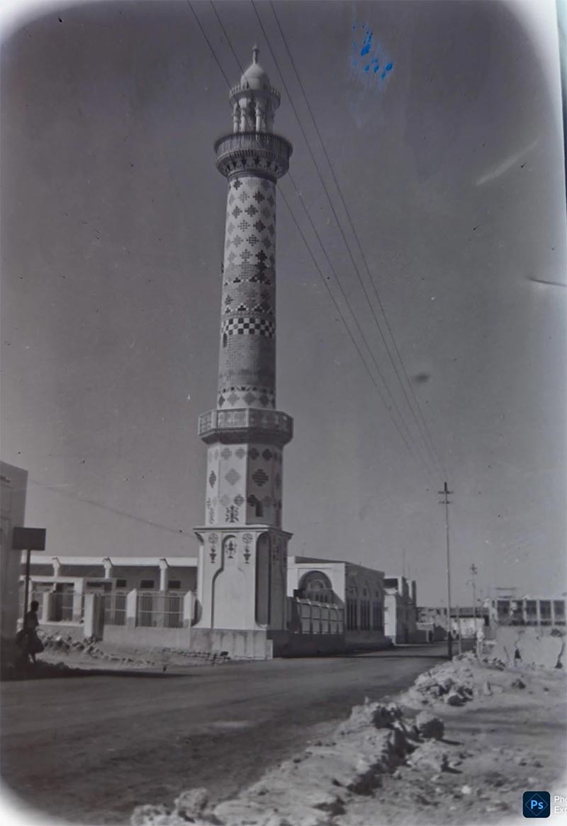 Dr Hassan Qadri Visit Historic Mosque of Bahrain