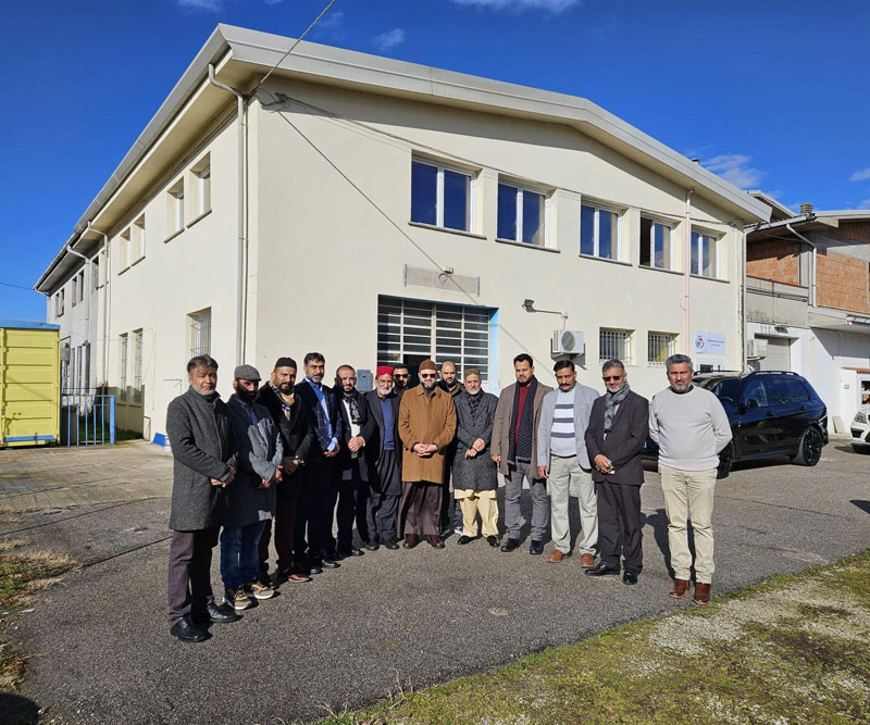 Dr. Hassan Mohiuddin Qadri Visits Proposed Site for Minhaj-ul-Quran Islamic Center in Cento